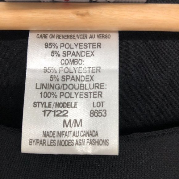 Libra Bright Orange and black abstract geometric print sleeveless midi dress Med - Picture 5 of 14